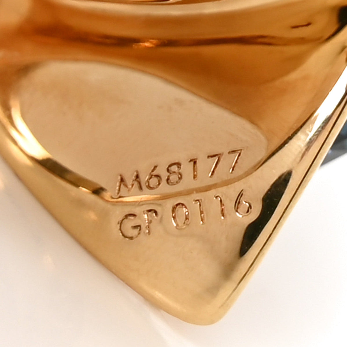 Trunkies Strass Ring L Gold