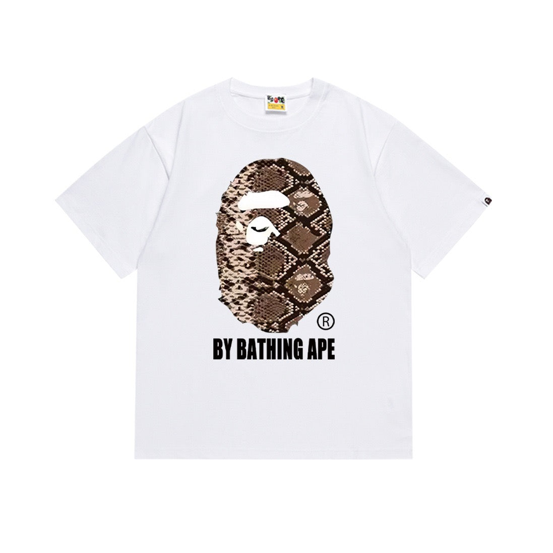 BAPE Snake Camo Ape Head T-Shirt