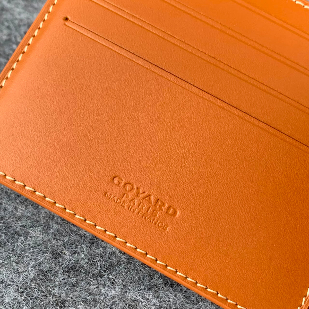 Goyard SLOT WALLET 'BLACK TAN'