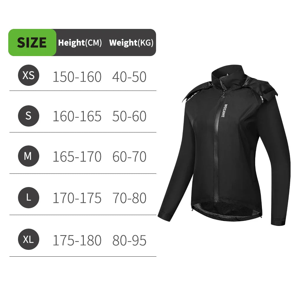 Nadela Women Cycling Rain Jacket