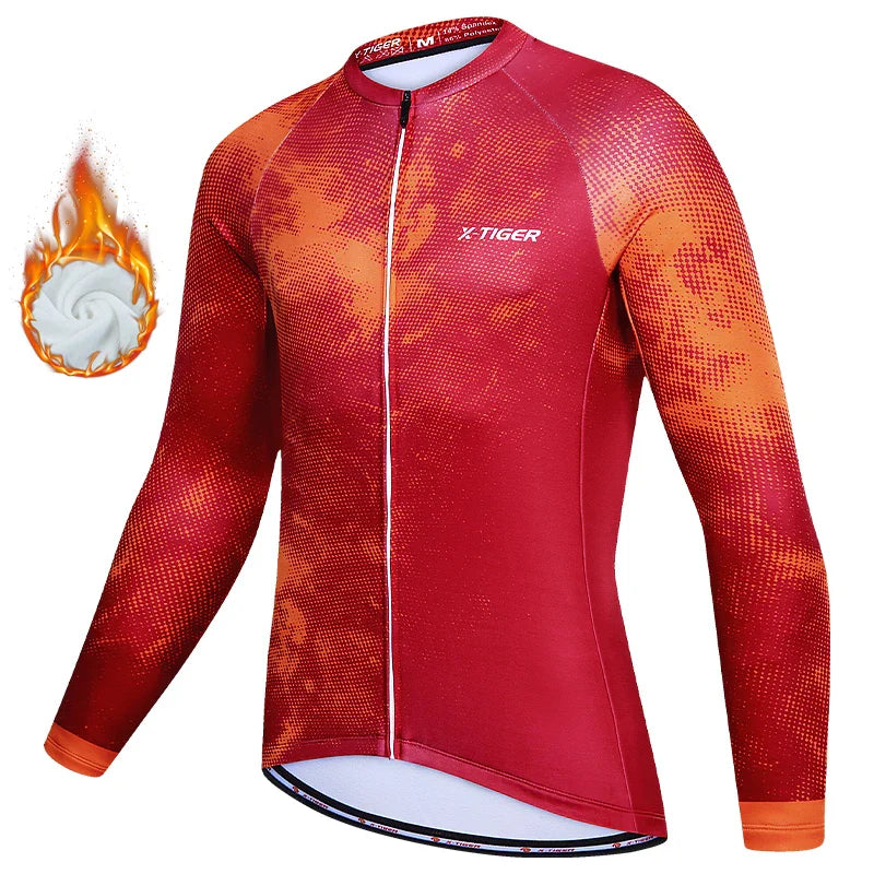 Mist Thermal Fleece Jersey