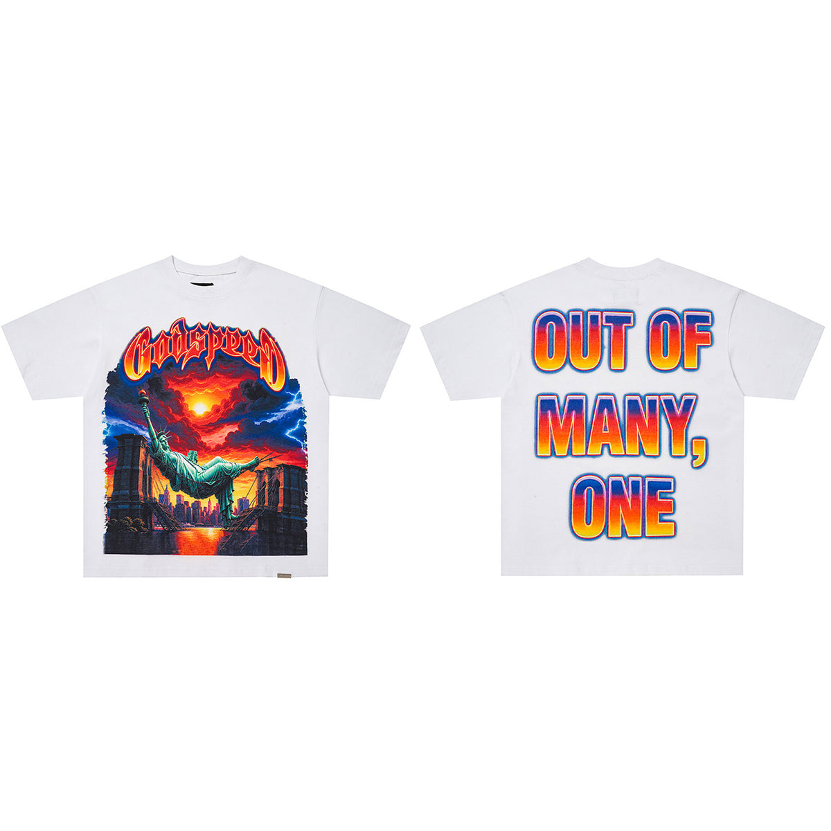 GodSpeed Out Of Many Graphic T-Shirt