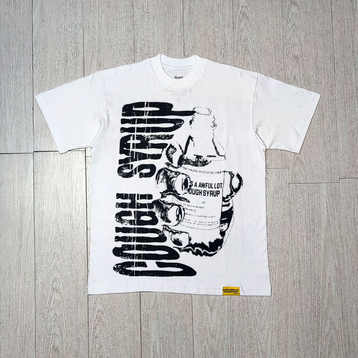 COUGH SYRUP Bottle Graphic T-Shirt