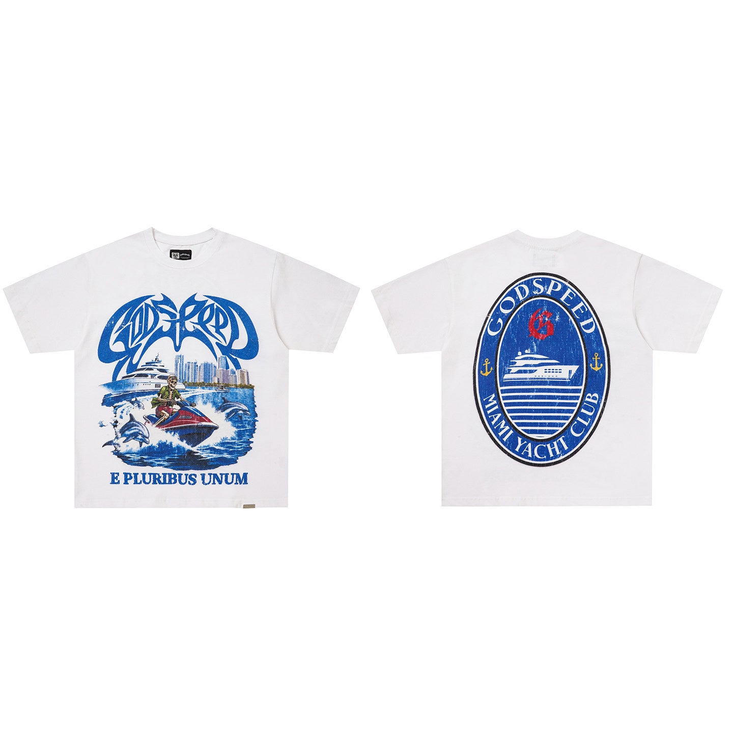 GodSpeed Miami Yacht Club Graphic T-Shirt