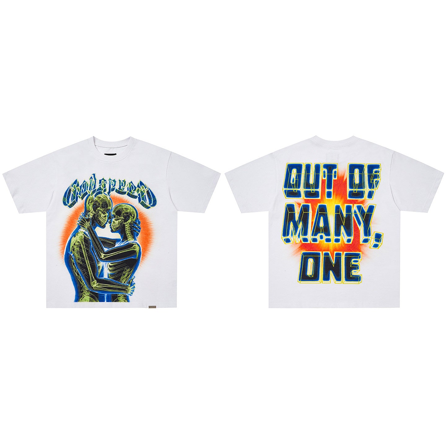 GodSpeed Out Of Many Skeleton T-Shirt