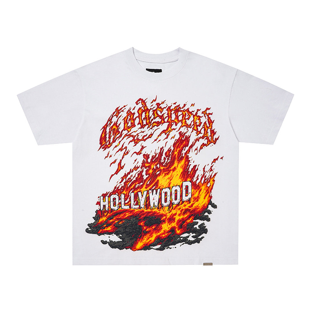 GodSpeed G2018 Hollywood Flame Graphic T-Shirt