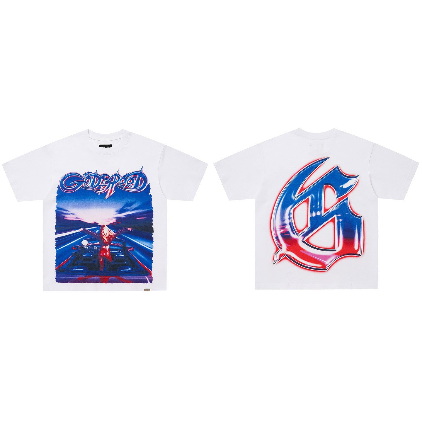 GodSpeed Sunset Drive Graphic T-Shirt