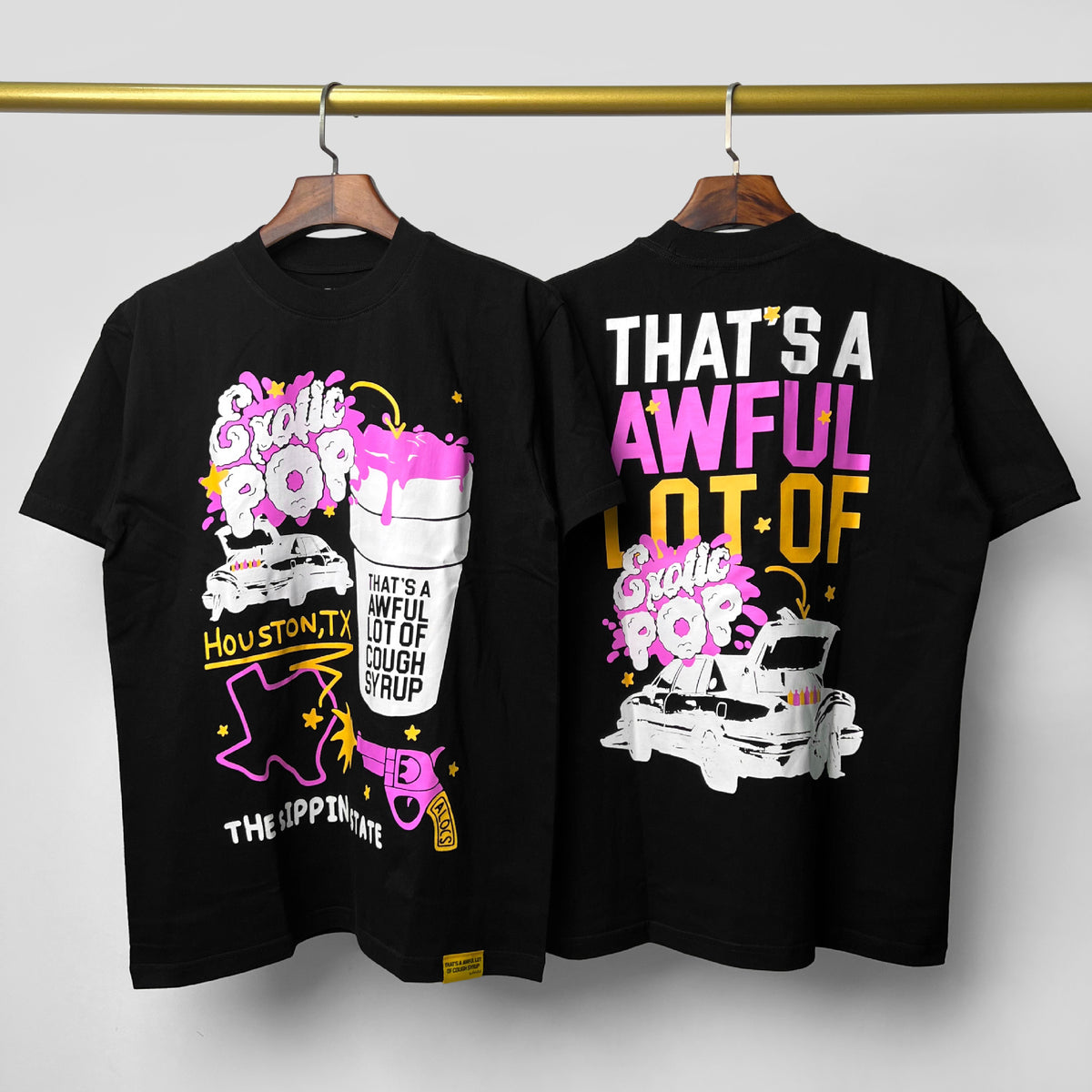 COUGH SYRUP Houston TX Graphic T-Shirt