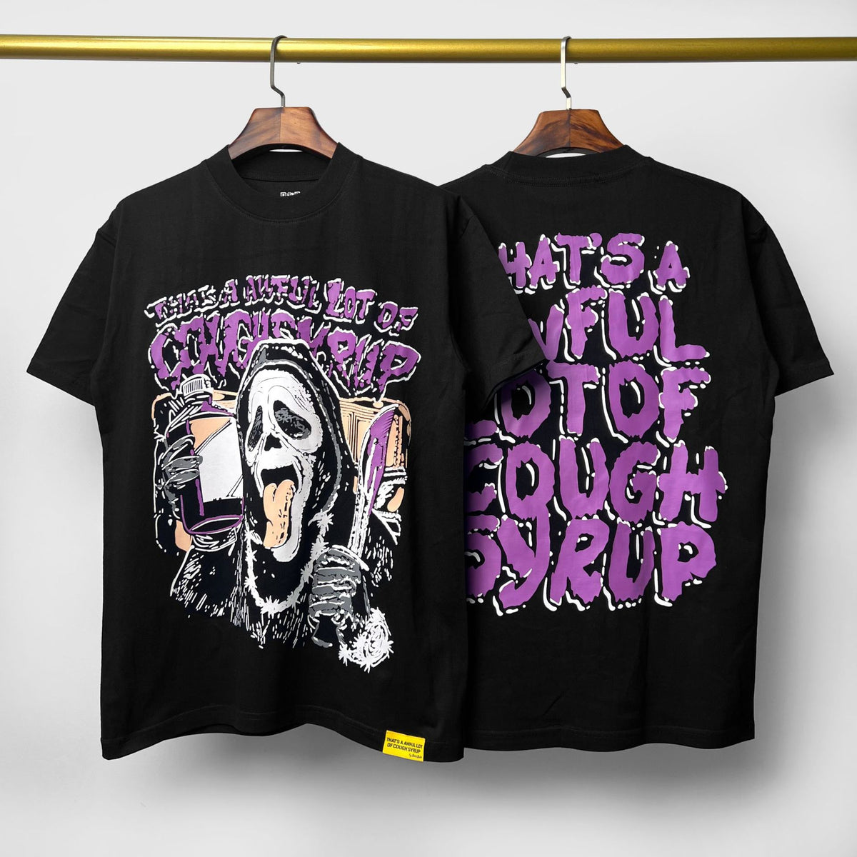 COUGH SYRUP Grim Reaper Graphic T-Shirt
