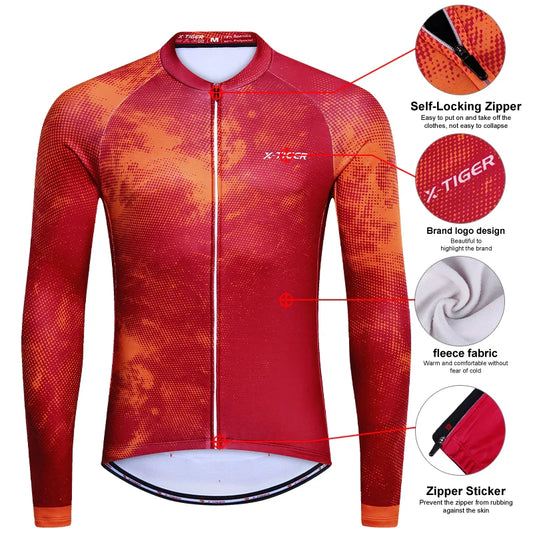 Mist Thermal Fleece Jersey