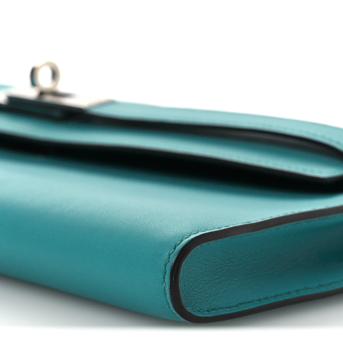 Swift Kelly Cut Clutch Pochette Vert Verone