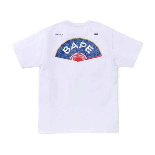 BAPE Japanese Fan Tee White