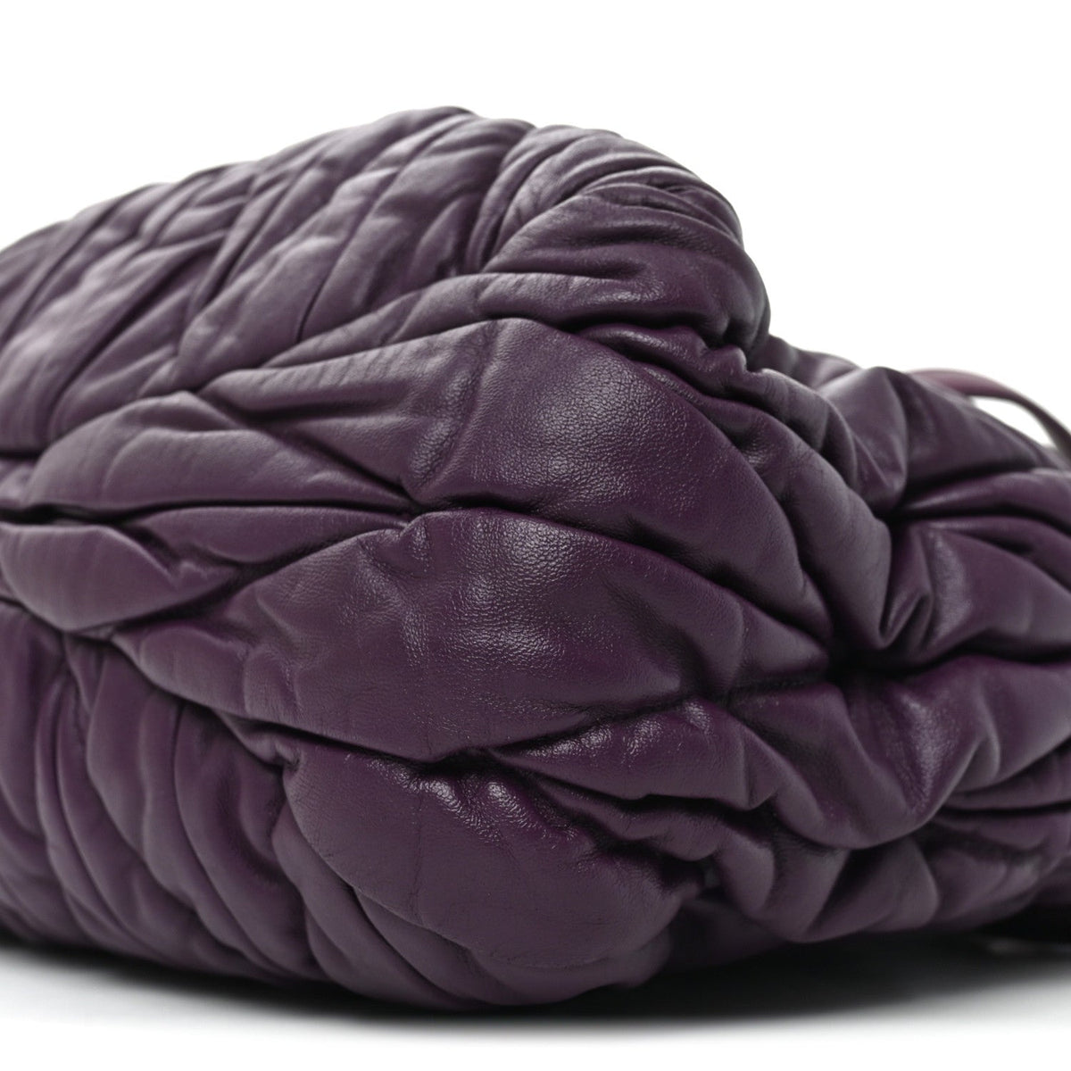 Nappa Matelasse Lux Coffer Bag Purple