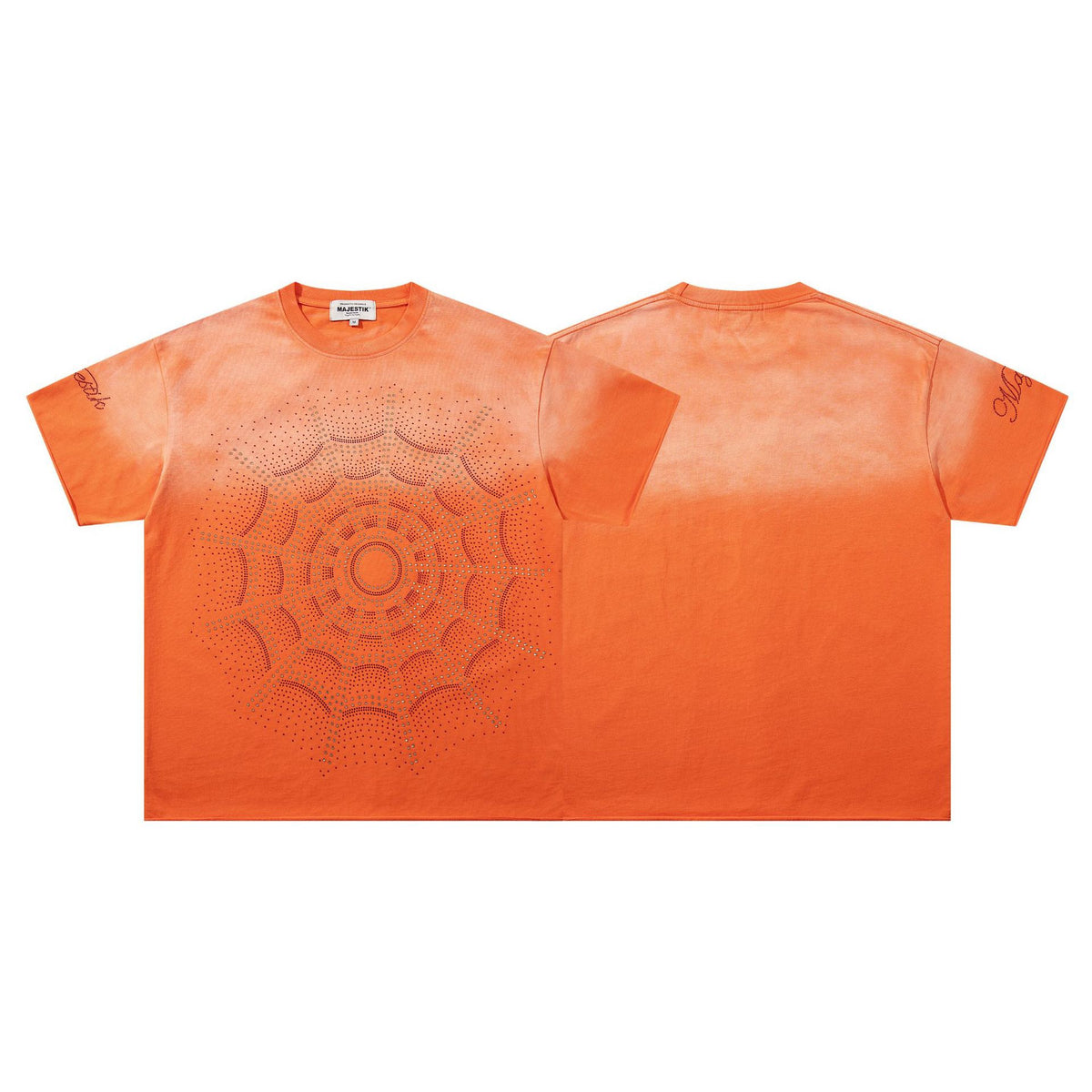 Majestik Rhinestone Graphic T-Shirt