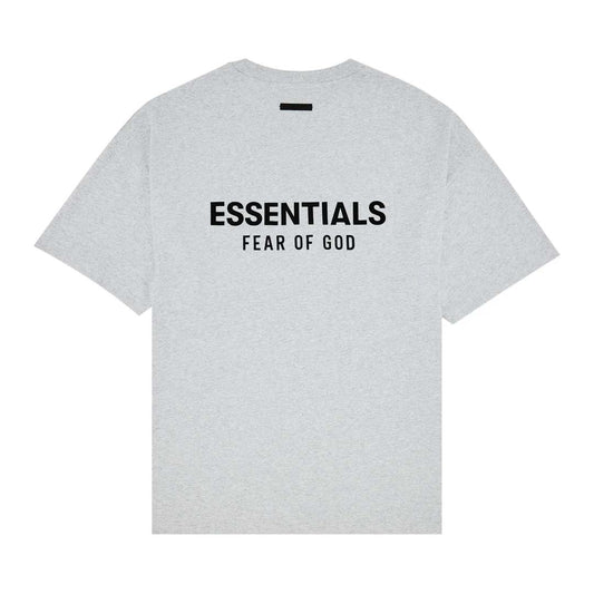 Fear of God Essentials Light Heather Grey Crewneck Tee