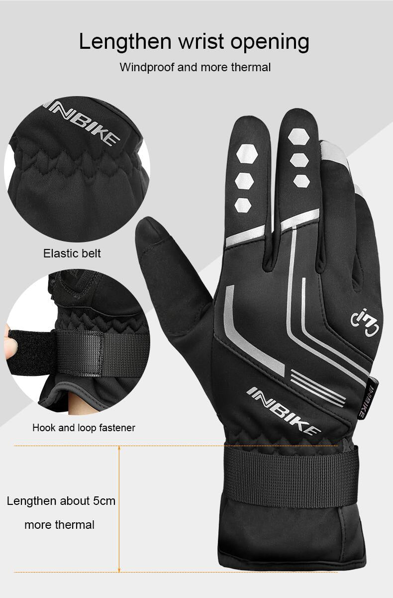 INBIKE Winter Thermal Touch Screen Gloves