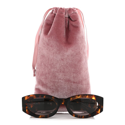Acetate Oval Glimpse Sunglasses SMU11W Tortoise
