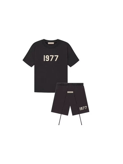Vintage Number Graphic Two Piece Set