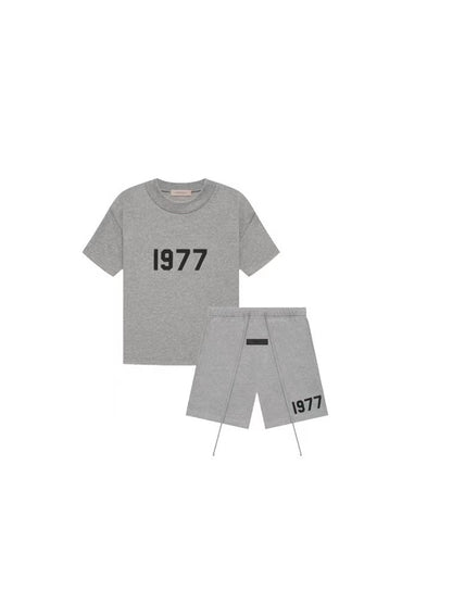 Vintage Number Graphic Two Piece Set