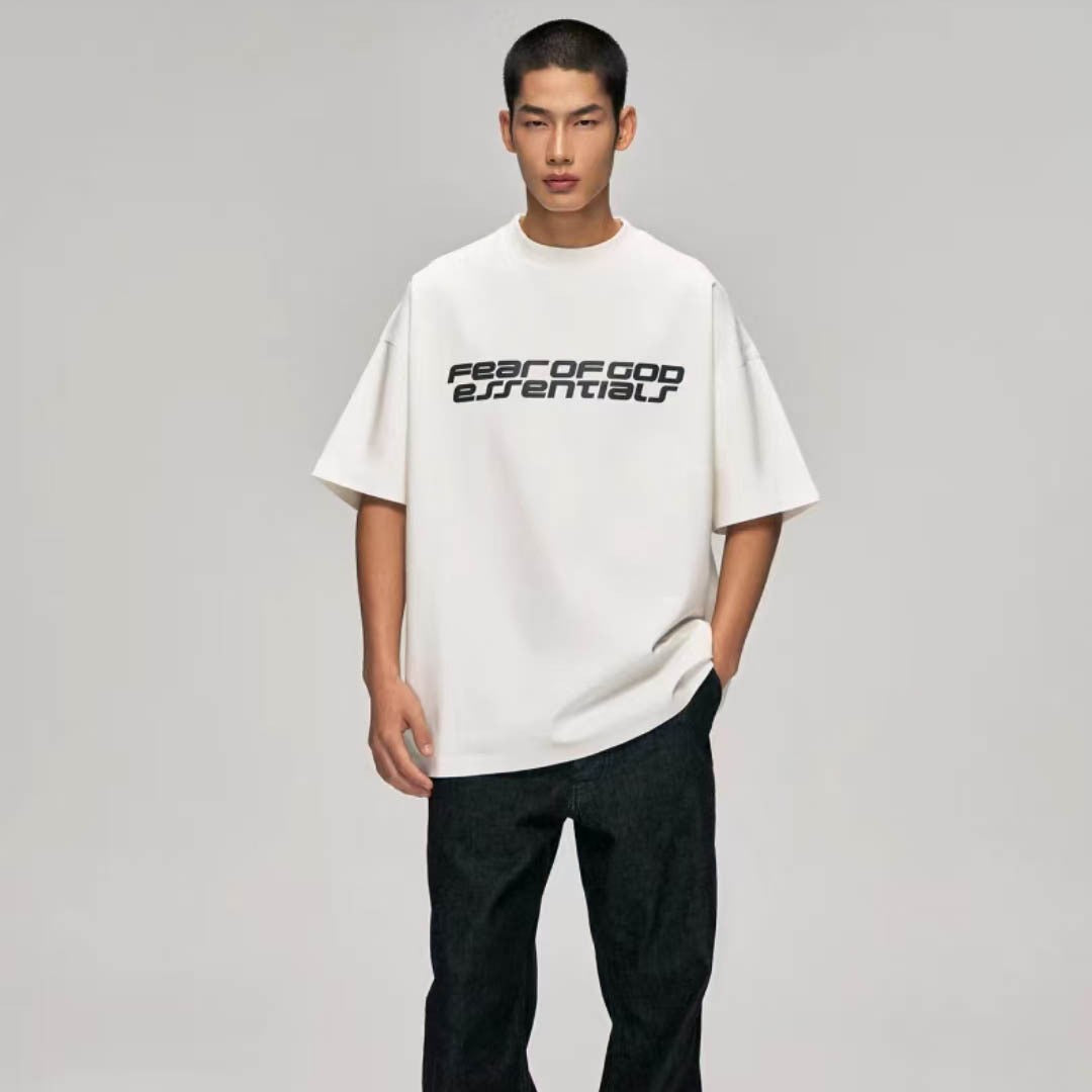 Futuristic Graphic Oversized T-Shirt
