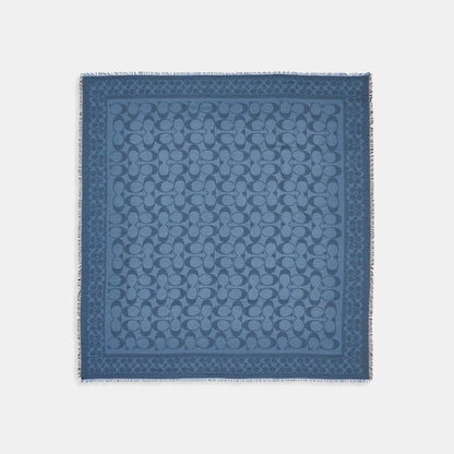Coach Outlet Signature Oversized Square Scarf