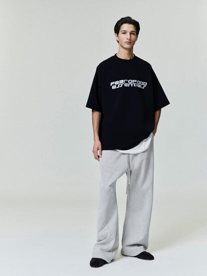 Futuristic Graphic Oversized T-Shirt