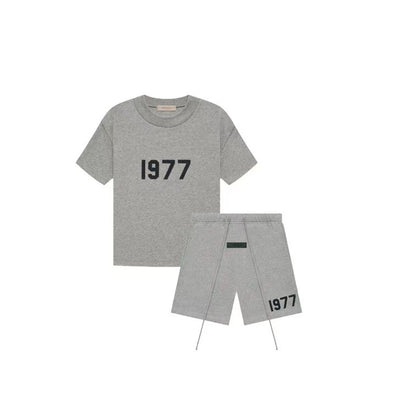 Vintage Number Graphic Two Piece Set