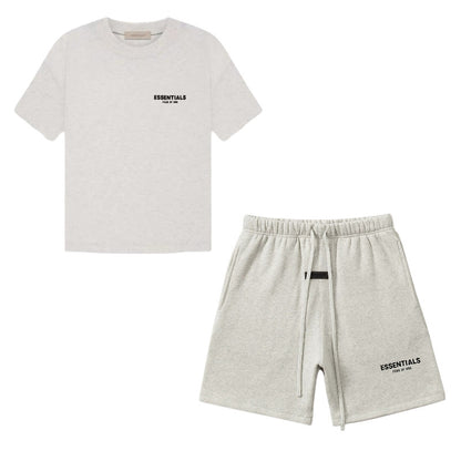 Minimalist Essential T-Shirt & Shorts Set – Oversized Streetwear Two Piece Outfit
