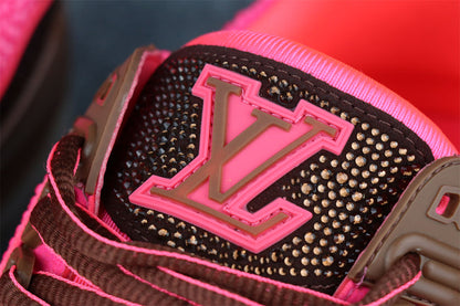 LV Trainer 'Crystal Pink Brown' (Rare Edition)