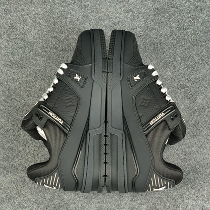 LV Trainer 'Embossed Monogram Black'