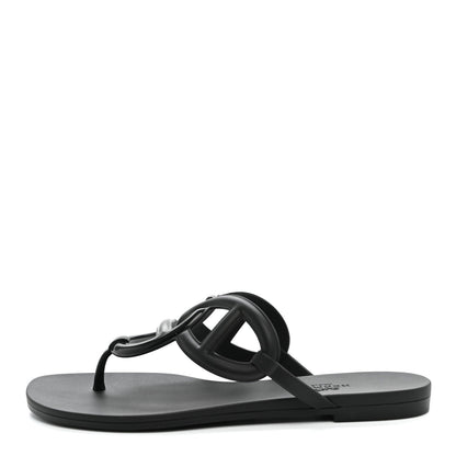 Rubber Womens Egerie Sandals 36 Black