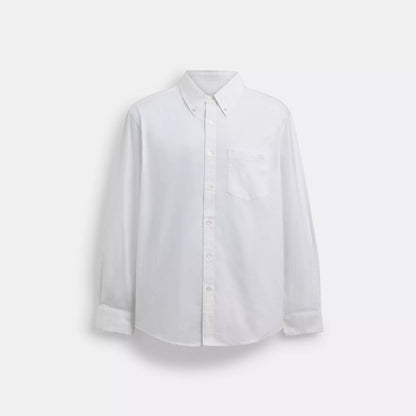 Coach Outlet Long Sleeve Button Down Shirt