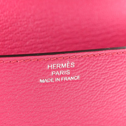 Chevre Mysore Roulis Slim Wallet Rose Shocking