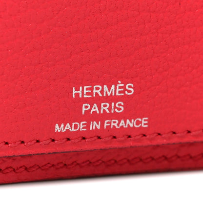 Chevre Mysore Evelyne Long Wallet Bougainvillea