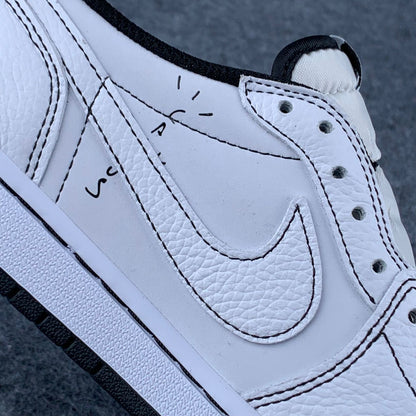 Custom Travis Scott x Air Jordan 1 Low “Phantom Stitch”