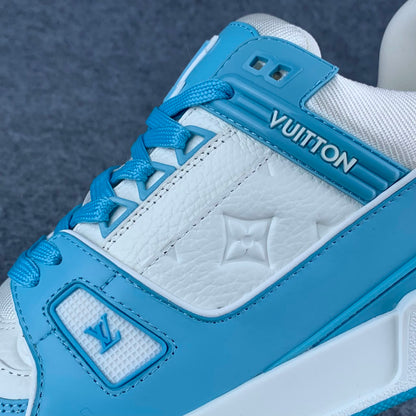 LV Trainer Low 'White Sky Blue'