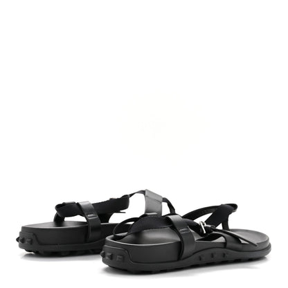 Calfskin Womens Inboard Sandals 38 Black