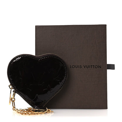 Vernis Coeur Heart Coin Purse Amarante