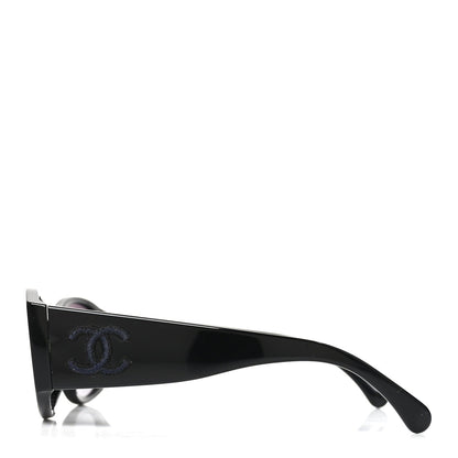 Acetate CC Logo Sunglasses 5450 Black