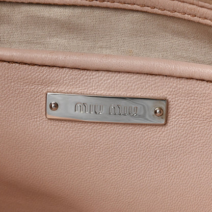 Nappa Matelasse Swarovski Crystal Tote Cammeo