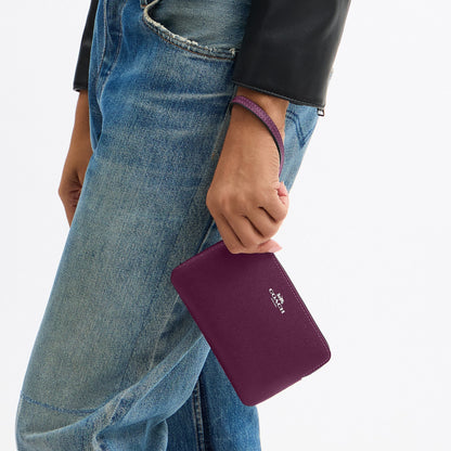 Coach Outlet Corner Zip Wristlet