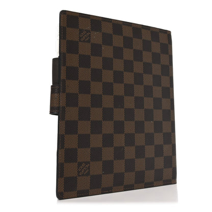 Damier Ebene Large Ring Agenda Cover