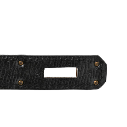 Epsom Birkin 30 Black