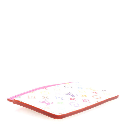 LV X TM Monogram Multicolor Card Holder Kawaii Pink
