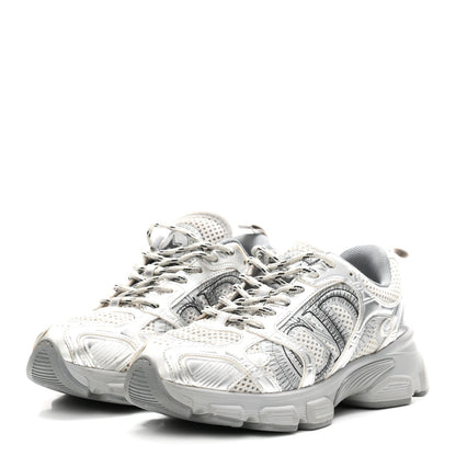 Technical Mesh Dior Chrono Sneakers 36 Silver