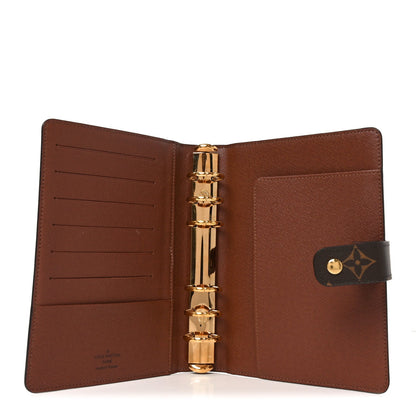 Monogram Medium Ring Agenda Cover