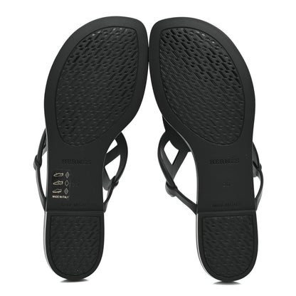 Rubber Womens Egerie Sandals 36 Black