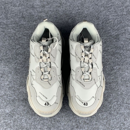 Balenciaga Triple S 'Allover Logo - Grey'