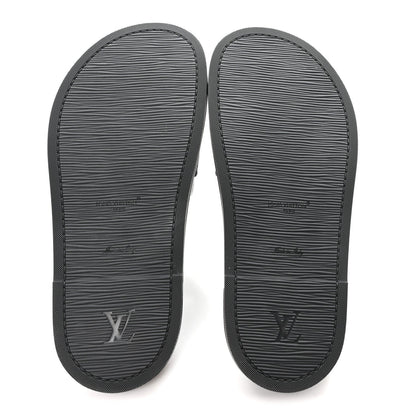 Logo Slide Sandals 39 Black