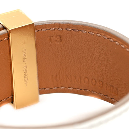 Matte Niloticus Crocodile Himalaya Collier De Chien CDC 24 Bracelet T3 Blanc